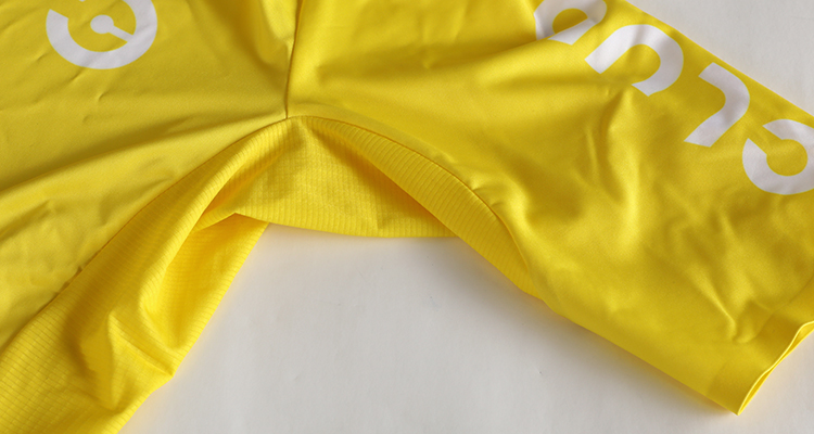 cycling jersey yellow